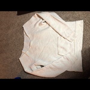 cream sweatshirt